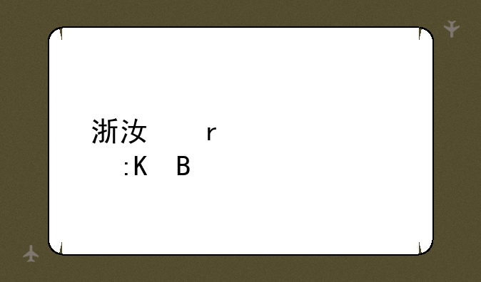 浙江省大学排名
